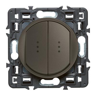 Legrand 0 995 25 electrical switch Graphite