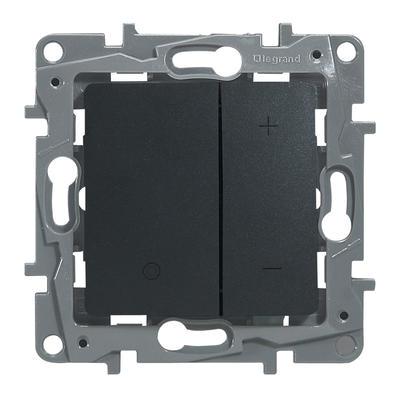 Legrand 0 966 38 electrical switch Black