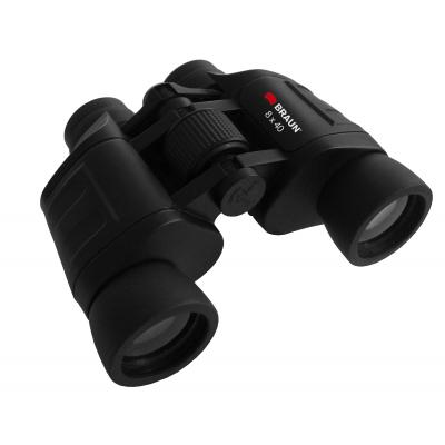 Braun 20165 binocular BK-7 Porro Black