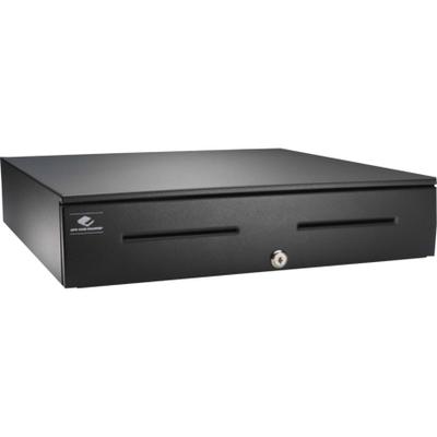 apg Solutions Heavy-Duty Point of Sale Cash Drawer | Series 100 T554A-BL1616-K1 - 5 Bill - 5 Coin - USB - Black