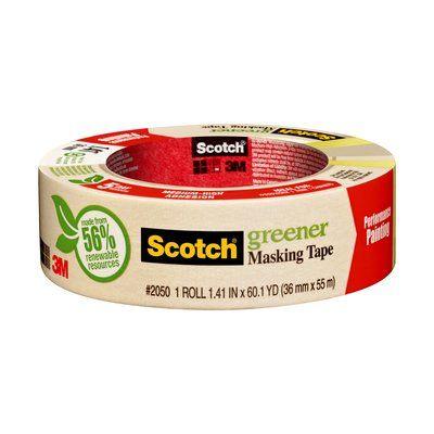 3M 70005140960 masking tape 54.864 m Painters masking tape Beige
