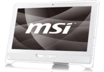 MSI Wind Top AE2020 50.8 cm (20") 1600 x 900 pixels Touchscreen 3 GB DDR2-SDRAM 320 GB NVIDIA® GeForce® 9300 Windows 7 Home Premium White