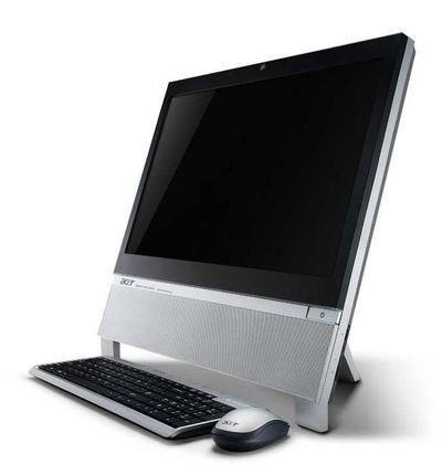 Acer Aspire Z3751 54.6 cm (21.5") 1920 x 1080 pixels Touchscreen 4 GB DDR3-SDRAM 500 GB Windows 7 Home Premium Black, Silver
