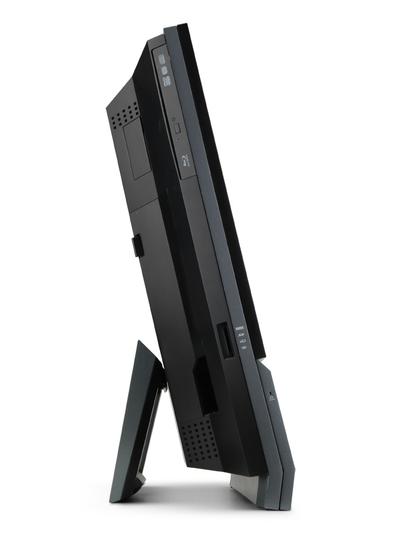 Acer Veriton Z410G Intel® Core™2 Duo E6700 54.6 cm (21.5") 1920 x 1080 pixels All-in-One workstation 4 GB DDR3-SDRAM 500 GB Intel® GMA X4500 Windows 7 Professional Black