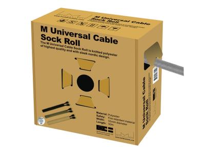 Multibrackets M Universal Cable Sock Roll Silver 55mm-W 50m-L