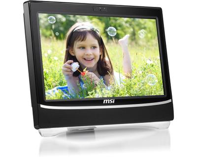 MSI Wind Top AC1900-E3423 47 cm (18.5") 1366 x 768 pixels 2 GB DDR3-SDRAM 320 GB Intel® GMA X4500 FreeDOS Black