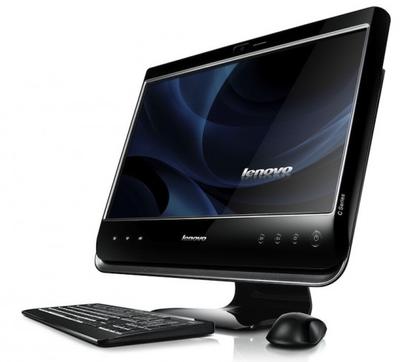 Lenovo IdeaCentre C200 Intel Atom® D510 47 cm (18.5") 1366 x 768 pixels 2 GB DDR3-SDRAM 500 GB Intel® GMA 3150 Windows 7 Home Premium Black