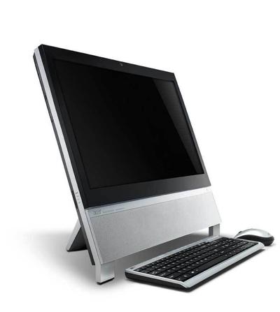 Acer Aspire Z3751 54.6 cm (21.5") 1920 x 1080 pixels Touchscreen 4 GB DDR3-SDRAM 1 TB Windows 7 Home Premium Black, Silver