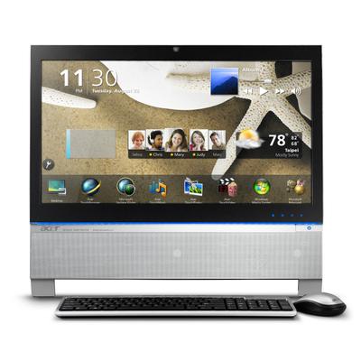 Acer Z3731 54.6 cm (21.5") 1920 x 1080 pixels Touchscreen 4 GB DDR3-SDRAM 500 GB Windows 7 Home Premium Black, Silver