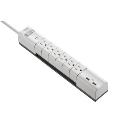 APC PE6RU3W surge protector White 6 AC outlet(s) 120 V 1.83 m