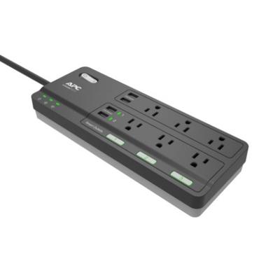 APC PH6U4X32 surge protector Black 6 AC outlet(s) 120 V 1.83 m