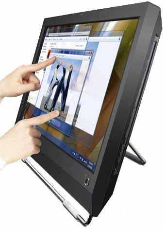 Lenovo ThinkCentre M90z Intel® Core™ i5 i5-650 58.4 cm (23") 1920 x 1080 pixels Touchscreen 2 GB DDR3-SDRAM 500 GB Intel HD Windows 7 Professional Black