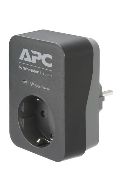 APC Essential SurgeArrest 1 Outlet Black 230V Germany