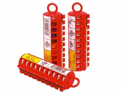 3M SDR-0-9 cable marker Black, Red, White 2400 mm