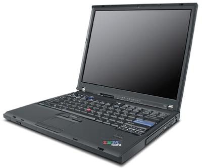 Lenovo ThinkPad T60 Intel® Core™2 Duo T7200 35.8 cm (14.1") 1 GB DDR2-SDRAM 80 GB AMD Mobility Radeon X1300 Windows XP Professional