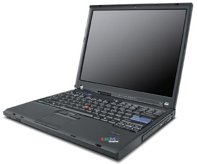 Lenovo ThinkPad T60p Intel® Core™2 Duo T7600 35.8 cm (14.1") 1 GB DDR2-SDRAM 100 GB AMD Mobility FireGL V5250 Windows XP Professional