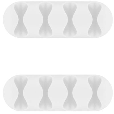 Microconnect CABLEMANA-16W cable organizer Floor Cable holder White 2 pc(s)