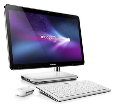 Lenovo IdeaCentre A310 Intel® Core™ i3 i3-370M 54.6 cm (21.5") 1920 x 1080 pixels 4 GB DDR3-SDRAM 750 GB Intel® HD Graphics Windows 7 Home Premium Black, White