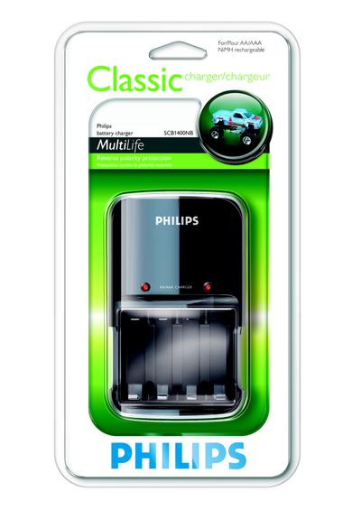 Philips MultiLife SCB1400NB Battery charger
