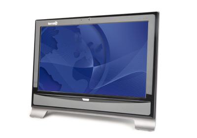 TERRA All-In-One-PC 2201 Intel® Core™ i3 i3-380M 54.6 cm (21.5") 1920 x 1080 pixels Touchscreen 2 GB DDR3-SDRAM 500 GB Windows 7 Professional Black, Silver