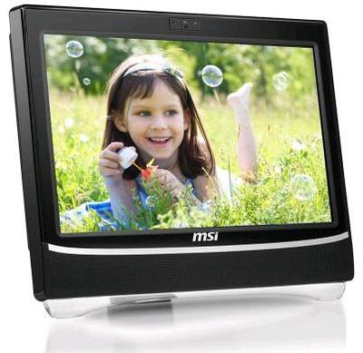 MSI AC1900 Intel® Celeron® 47 cm (18.5") 1366 x 768 pixels 2 GB DDR3-SDRAM 320 GB Intel® GMA X4500 Black