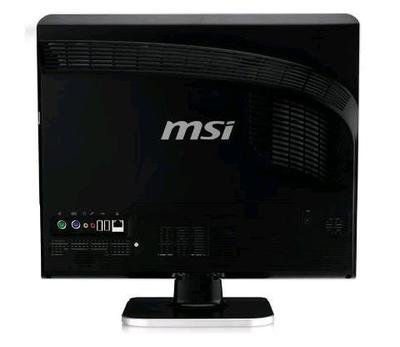 MSI Wind Top Professional AP1920-D5223W7H Intel Atom® D525 47 cm (18.5") 1366 x 768 pixels All-in-One PC 2 GB DDR3-SDRAM 320 GB HDD Windows 7 Home Premium Black, Silver