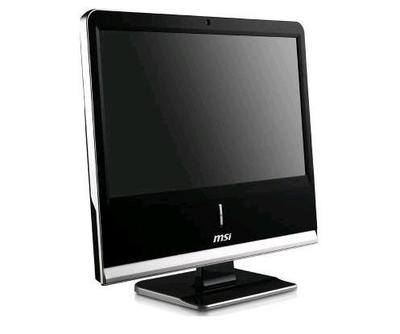 MSI Wind Top Professional AP1920-D5223W7H Intel Atom® D525 47 cm (18.5") 1366 x 768 pixels All-in-One PC 2 GB DDR3-SDRAM 320 GB HDD Windows 7 Home Premium Black, Silver