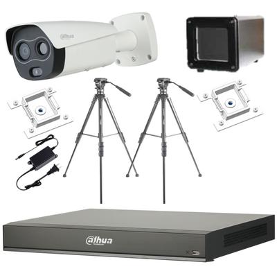 Dahua Technology BF5421PAQ2-COVIDKIT thermal imaging camera Vanadium Oxide Uncooled Focal Plane Arrays CMOS White 1/2.8" 300 x 400 pixels 0.002 lx
