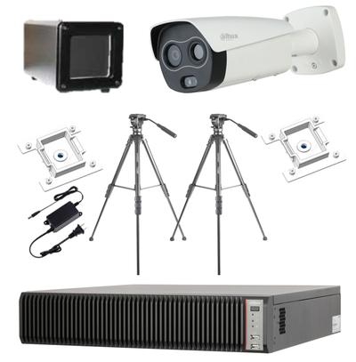 Dahua Technology BF5421PAQ3-COVIDKIT thermal imaging camera Uncooled VOx Focal Plane Detector/CMOS White 1/2.8" 300 x 400 pixels 0.002 lx