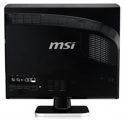 MSI AP1900-04IT_K All-in-One PC/workstation Intel Pentium Mobile N270 47 cm (18.5") 1366 x 768 pixels 1 GB DDR2-SDRAM 160 GB Intel® GMA 950 Black