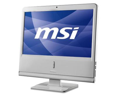 MSI AP1900-04IT_W All-in-One PC/workstation Intel Pentium Mobile N270 47 cm (18.5") 1366 x 768 pixels 1 GB DDR2-SDRAM 160 GB Intel® GMA 950 White