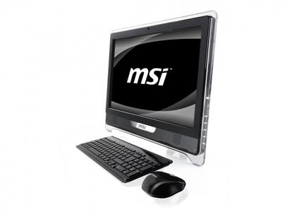 MSI Wind Top AE2220-271IT All-in-One PC/workstation Intel® Core™2 Duo T6600 54.6 cm (21.5") 1920 x 1080 pixels Touchscreen 4 GB DDR2-SDRAM 640 GB NVIDIA® GeForce® 9300 Windows 7 Home Premium Black