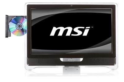 MSI Wind Top AE2220-271IT All-in-One PC/workstation Intel® Core™2 Duo T6600 54.6 cm (21.5") 1920 x 1080 pixels Touchscreen 4 GB DDR2-SDRAM 640 GB NVIDIA® GeForce® 9300 Windows 7 Home Premium Black