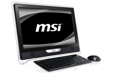 MSI Wind Top AE2220-271IT All-in-One PC/workstation Intel® Core™2 Duo T6600 54.6 cm (21.5") 1920 x 1080 pixels Touchscreen 4 GB DDR2-SDRAM 640 GB NVIDIA® GeForce® 9300 Windows 7 Home Premium Black