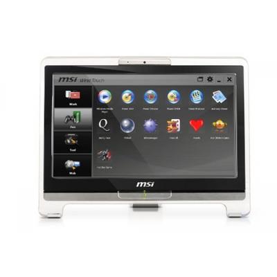 MSI Wind Top AE1920-04IT_B Intel Atom® D525 47 cm (18.5") 1366 x 768 pixels Touchscreen 2 GB DDR3-SDRAM 320 GB Intel® GMA 3150 Windows 7 Home Premium Black