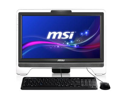 MSI Wind Top AE2050-E3525W7H AMD E E-350 50.8 cm (20") 1600 x 900 pixels Touchscreen All-in-One PC 2 GB DDR3-SDRAM 500 GB HDD Windows 7 Home Premium Black