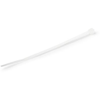 StarTech.com 4"(10cm) Cable Ties - 1/16"(2mm) wide, 7/8"(22mm) Bundle Diameter, 18lb(8kg) Tensile Strength, Nylon Self Locking Zip Ties with Curved Tip - 94V-2/UL Listed, 1000 Pack - White - TAA