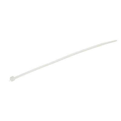 StarTech.com 1000-Pack 6"(15cm) Cable Ties - 1/8"(3.6mm) wide, 1-3/8"(39mm) Bundle Diameter, 40lb(18kg) Tensile Strength, Nylon Self Locking Zip Ties with Curved Tip, UL Listed, White - TAA