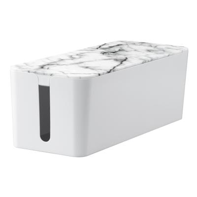 Hama Marble Design Maxi Cable box White 1 pc(s)