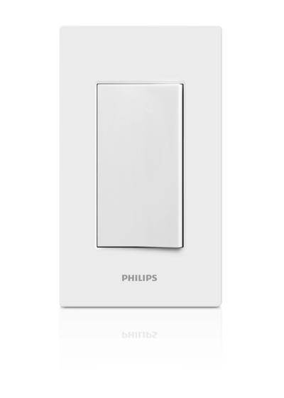 Philips 8718699673673 light switch Polycarbonate (PC) White