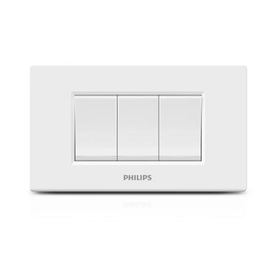 Philips 8718699756451 light switch Polycarbonate (PC) White