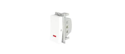 Philips 913713821001 light switch Polycarbonate White