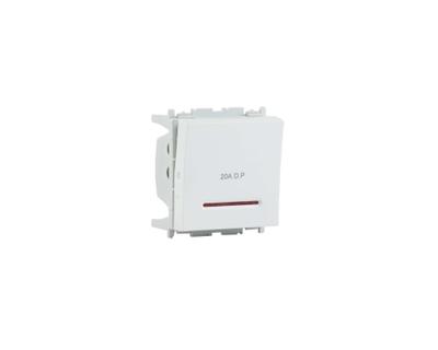 Philips 913713988901 light switch Metal, Plastic White
