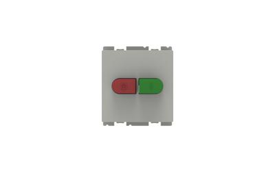 Philips 913713990701 light switch Metal, Plastic White