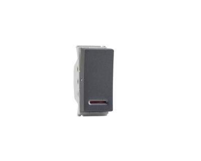 Philips 913713970501 light switch Metal, Plastic Grey