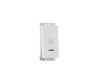 Philips 913713992101 light switch Metal, Plastic White