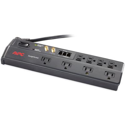 APC P8VT3-LM surge protector Black 8 AC outlet(s) 120 V 1.83 m