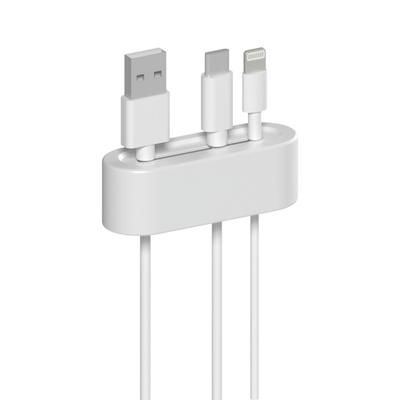 Hama 00020568 cable organizer Desk Cable holder White 2 pc(s)