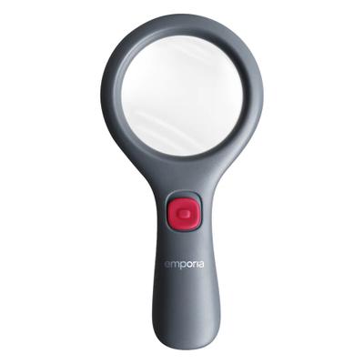 Emporia LED-MAG3-GR magnifier 3x Grey, Red
