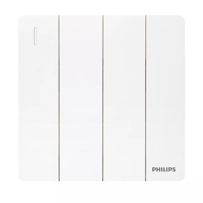 Philips 6947939152544 light switch Polycarbonate (PC) White